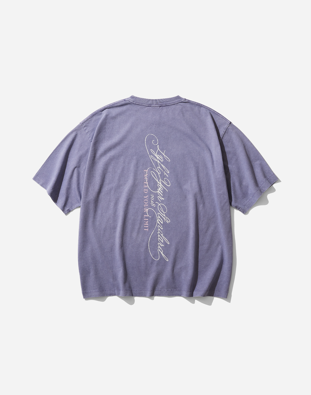 Pegasus Emblem Graphic Vintage Big T-Shirt - Navy