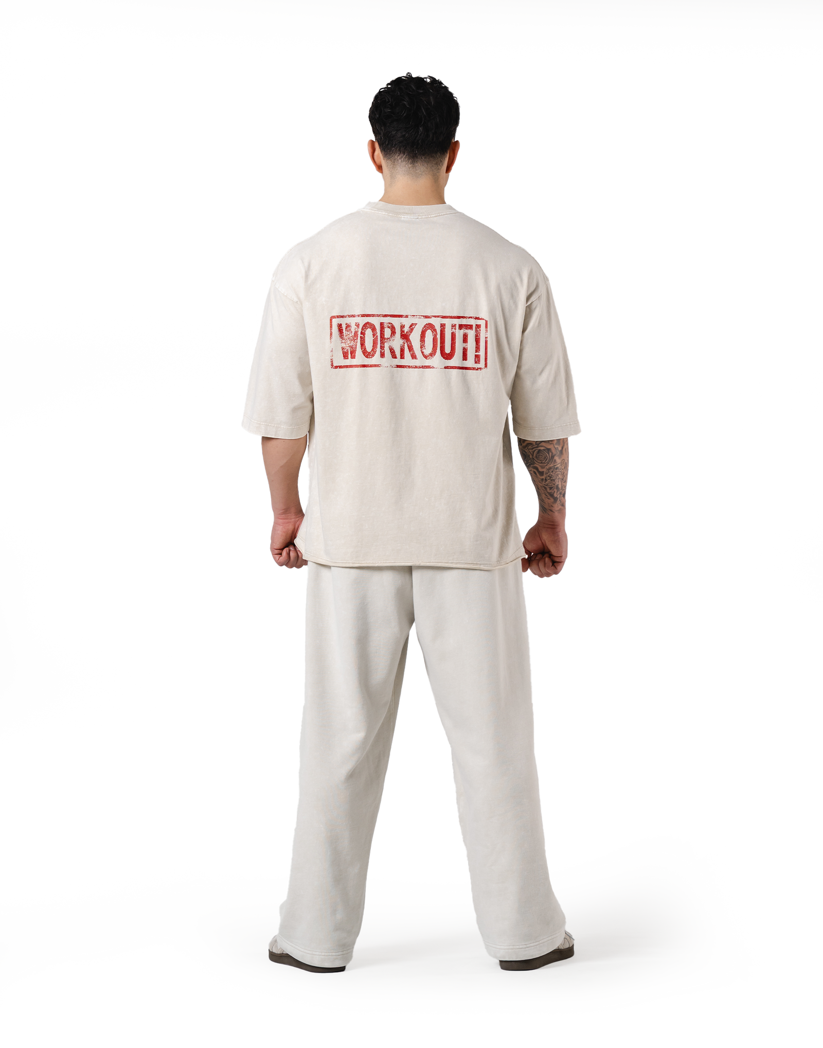 Leg Day Vintage Extra Big T-Shirt - Ivory – LÝFT