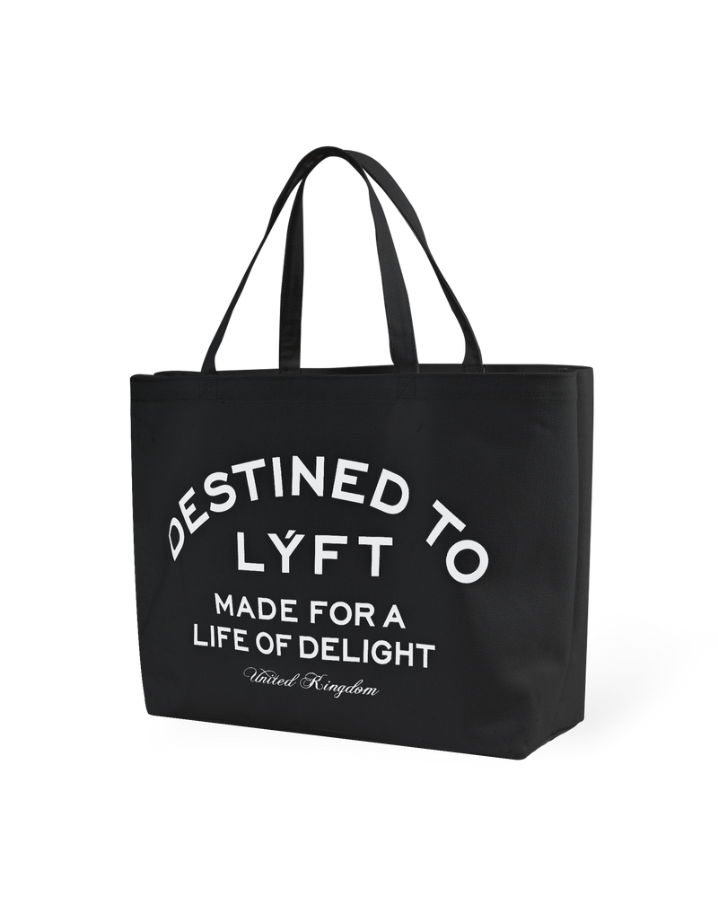 Big Size Tote Bag - Black