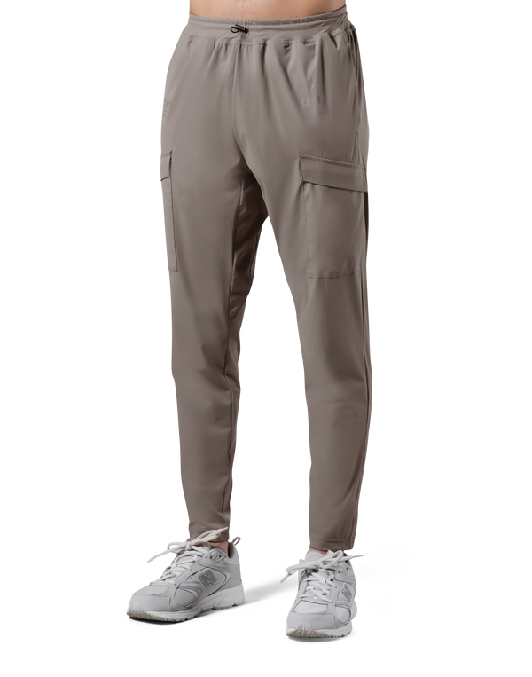 Stretch Pocket Tapered Pants - Sand