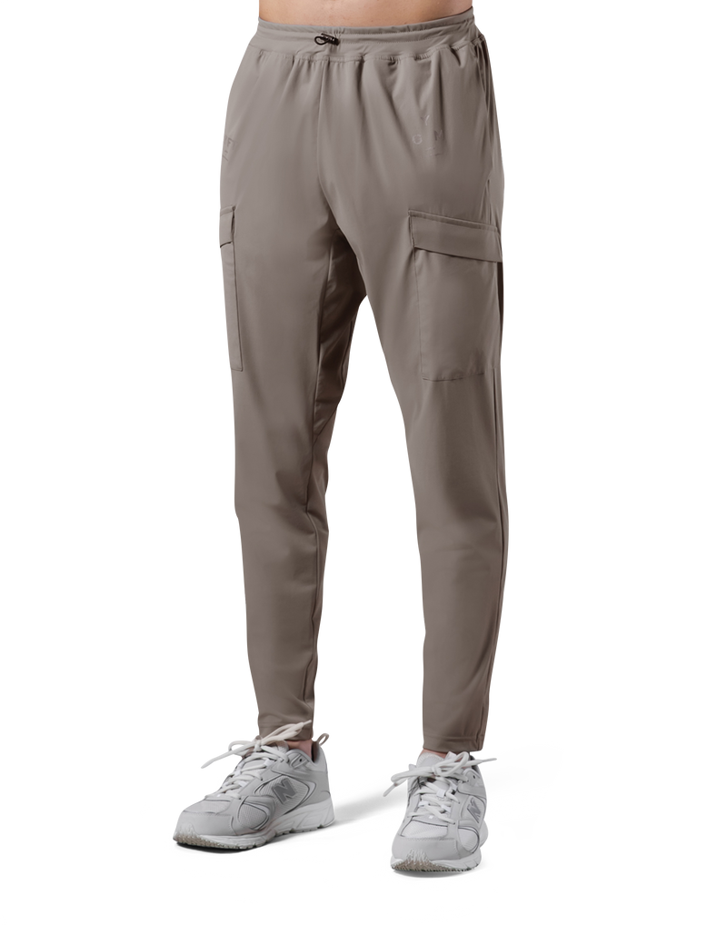Stretch Pocket Tapered Pants - Sand