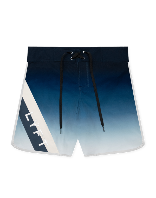LÝFT Original Graphic Stage Shorts - Edward Kato Type - Blue