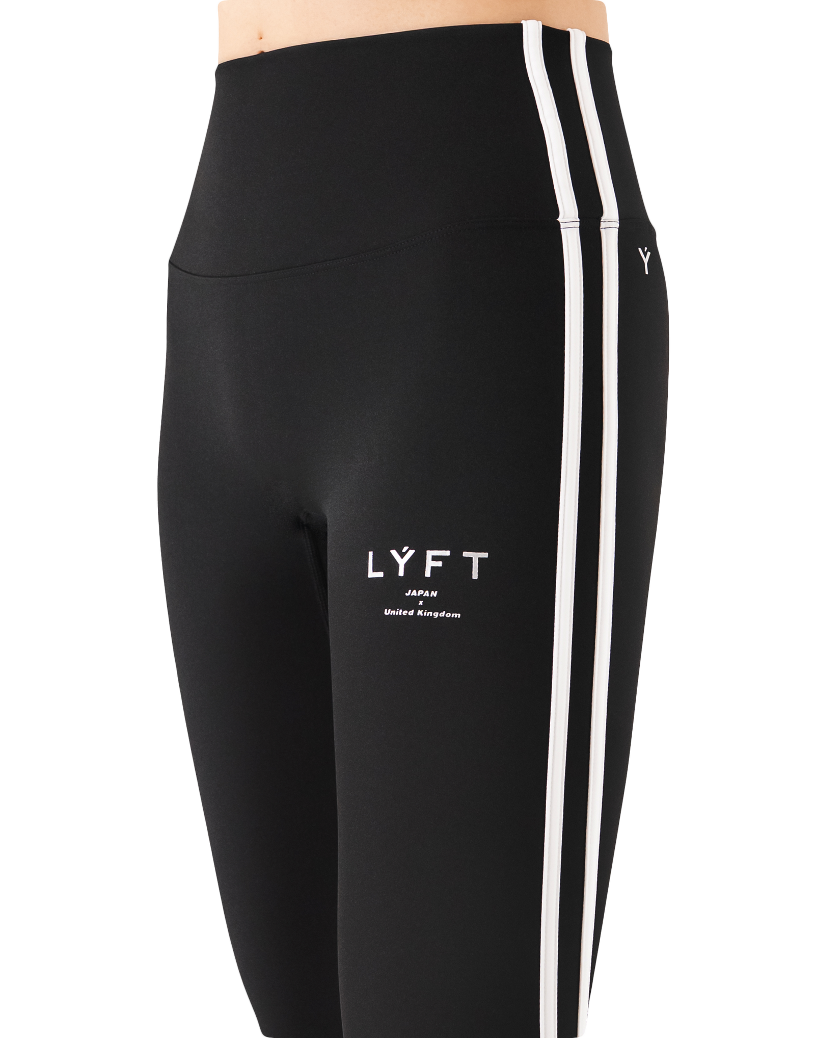 2Line High Rise Leggings V.2 - Black – LÝFT