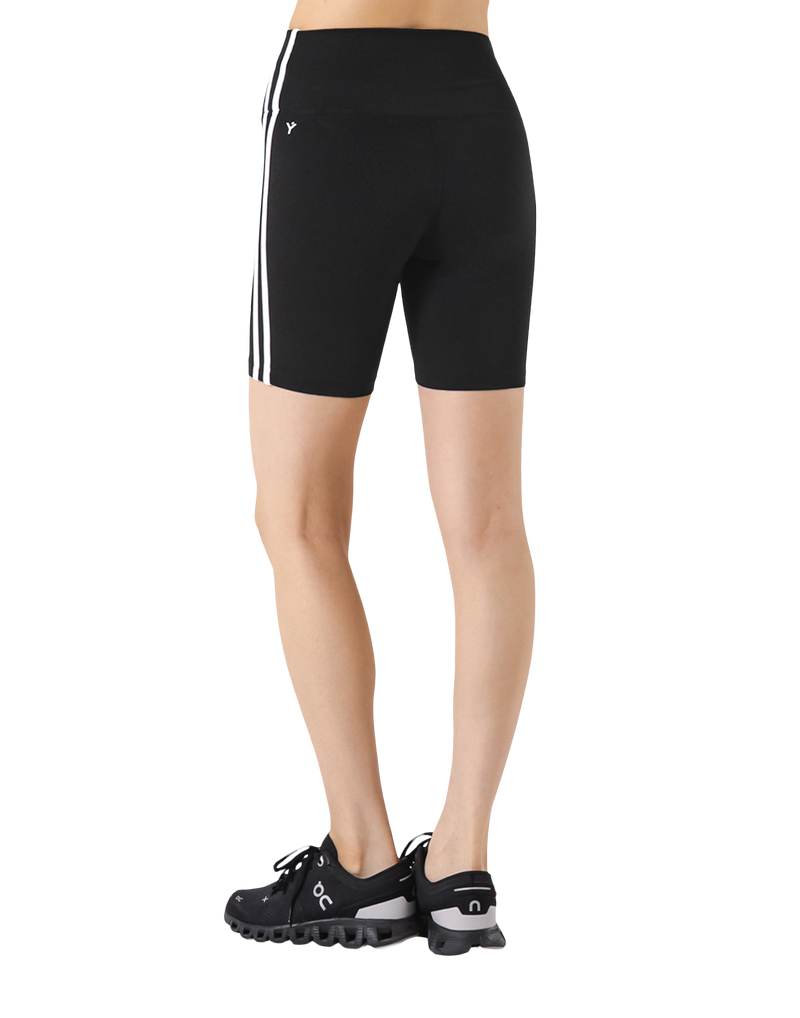 2Line Short Leggings V.2 - Black