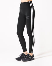 2Line High Rise Leggings V.2 - Black