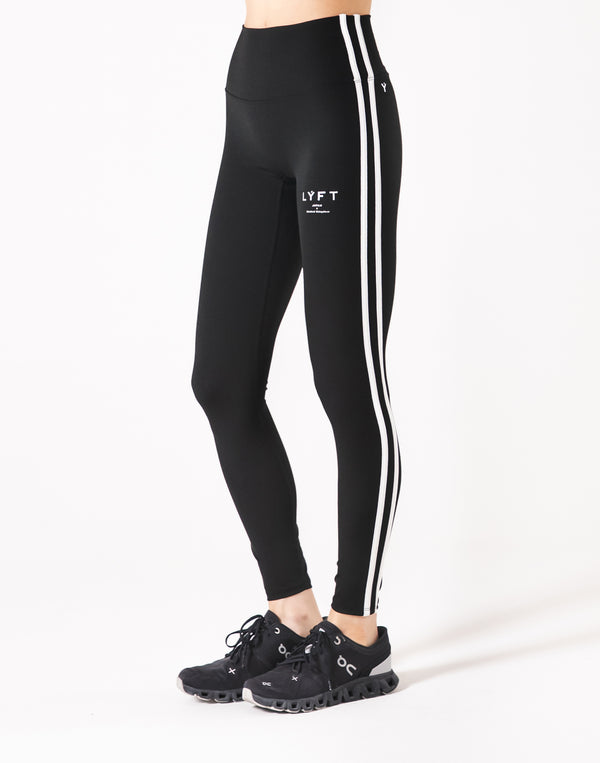2Line High Rise Leggings V.2 - Black