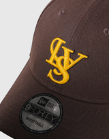 LÝFT × New Era 9Forty LYS Logo - Brown