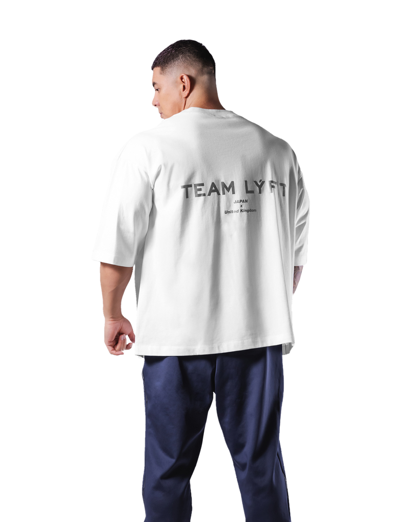 Team LÝFT Extra Big T-Shirt - White Team LÝFT Extra Big T-Shirt - White