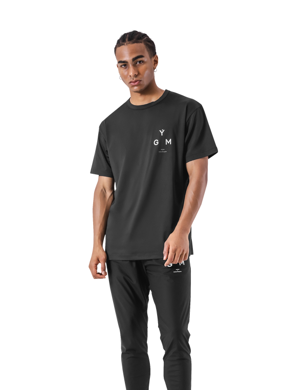 GÝM Stretch Standard T-Shirt - Black