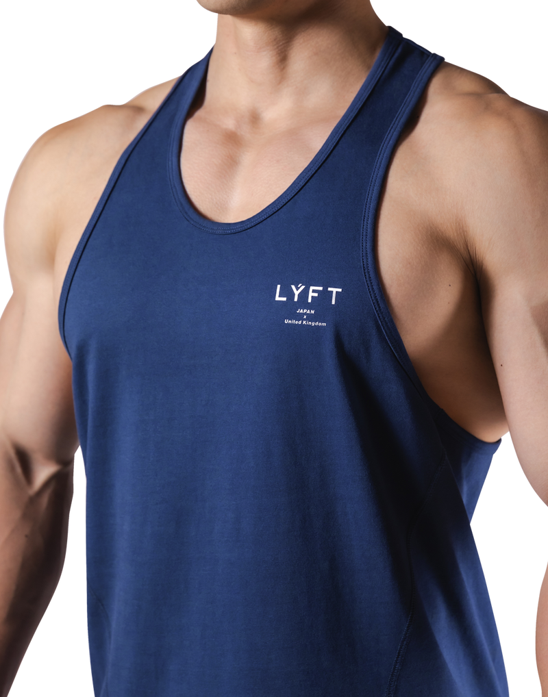 One Point Logo Training Tanktop - Navy