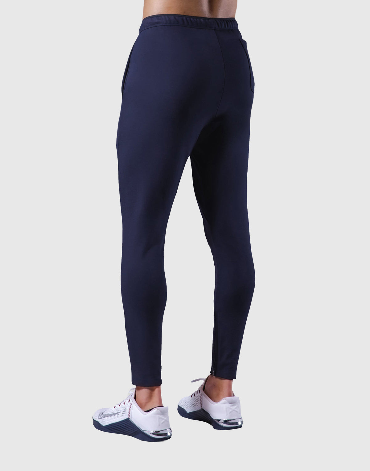 2-Way Stretch Logo String Pants - Navy