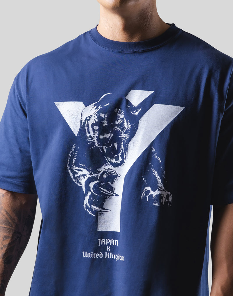 Panther Y Big T-Shirt - Navy – LÝFT