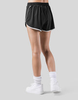 Flare Stretch Shorts - Black