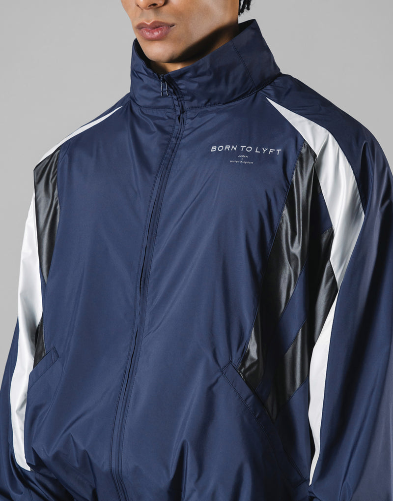 2Line Oversize Track Jacket V.3 - Navy – LÝFT