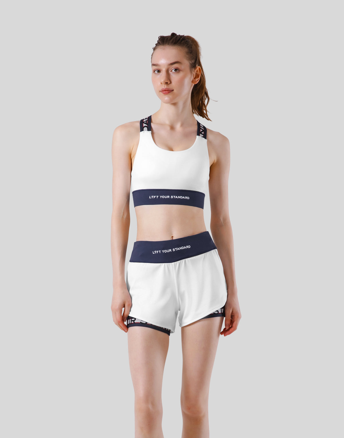 LÝFT Border Strap Bratop - White