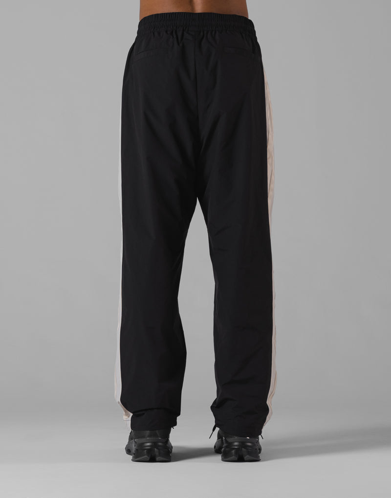LÝFT Athletic 2Line Wide Straight Pants - Black