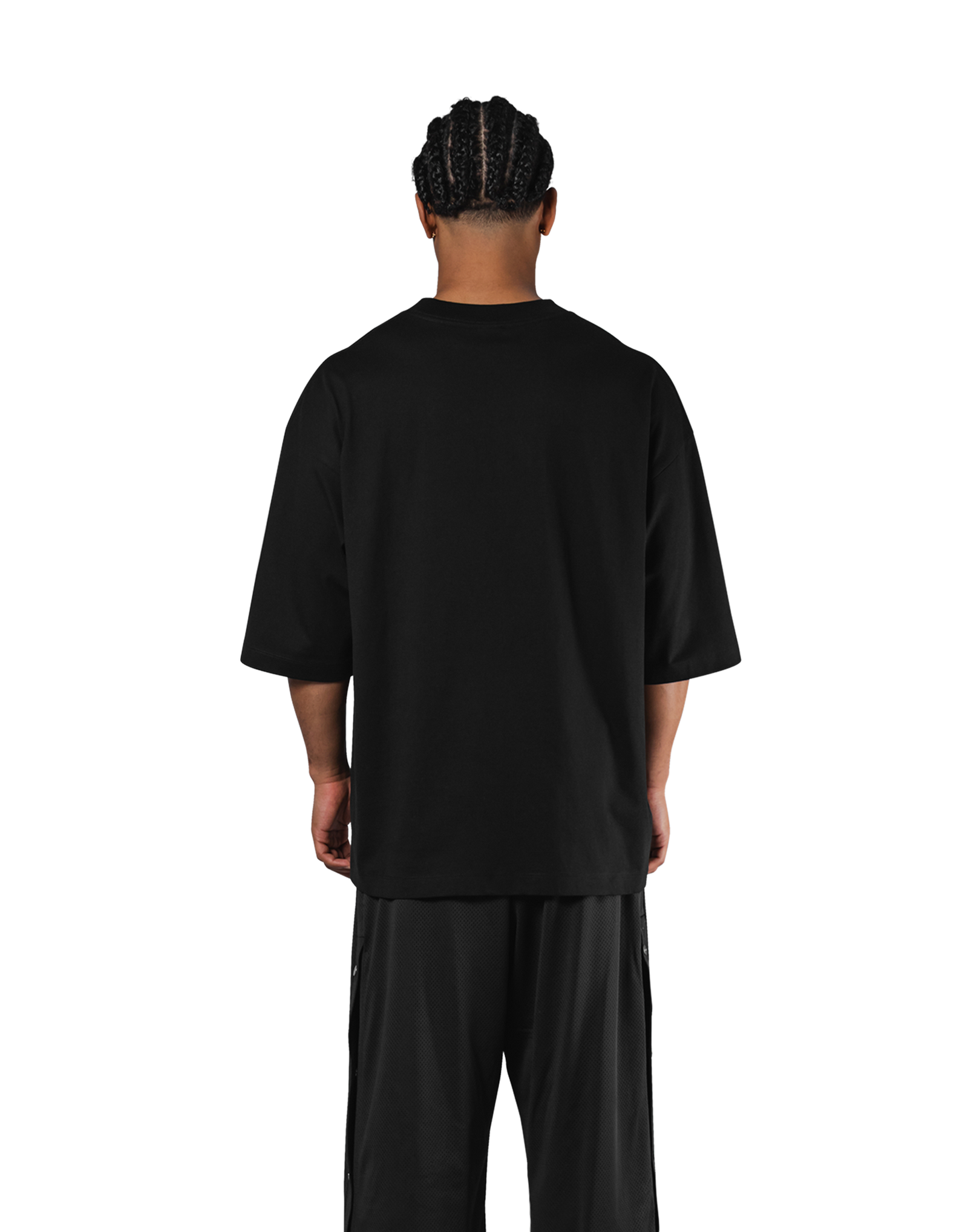 LÝFT Athletic Logo Extra Big T-Shirt - Black