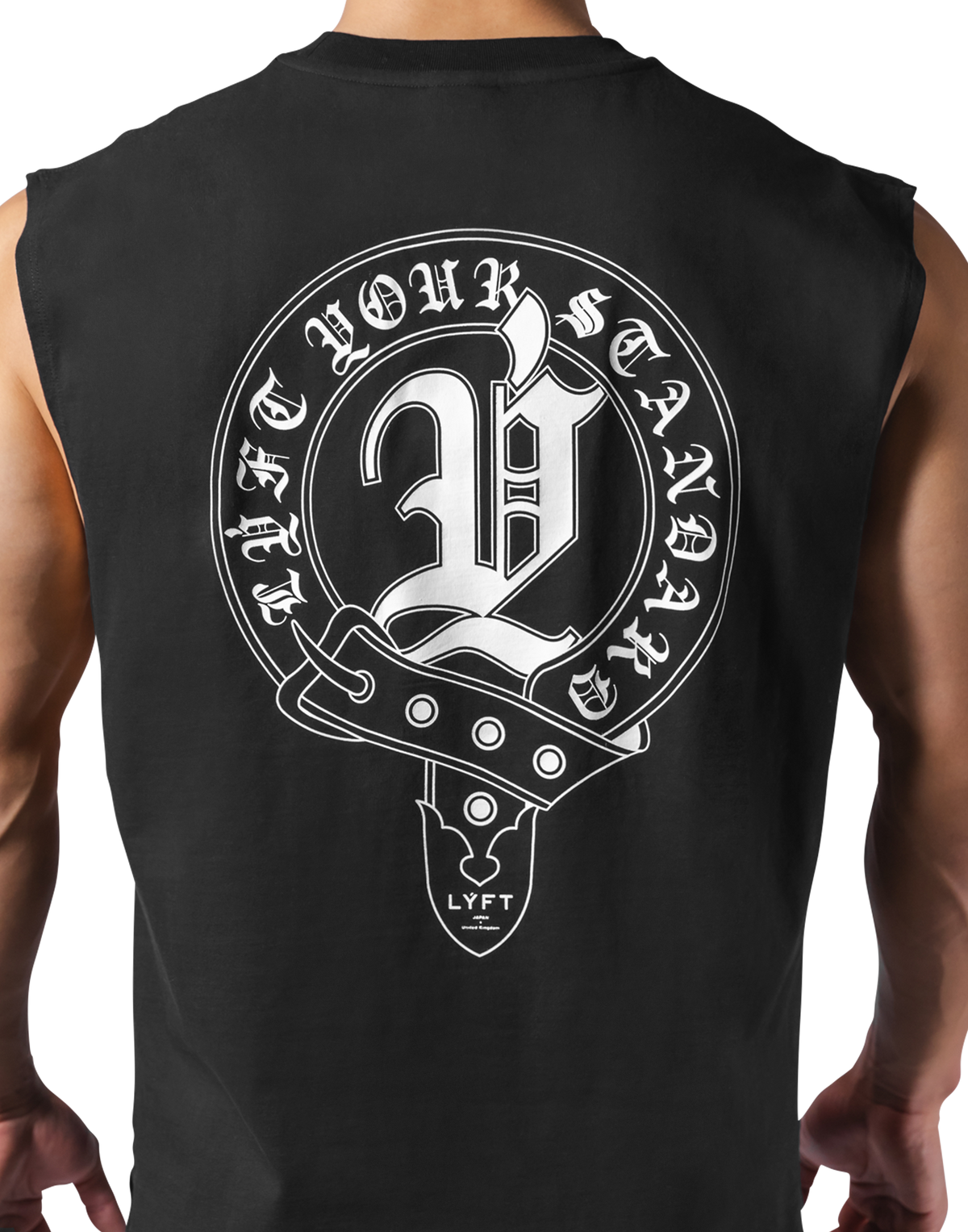 Old English No Sleeve - Black