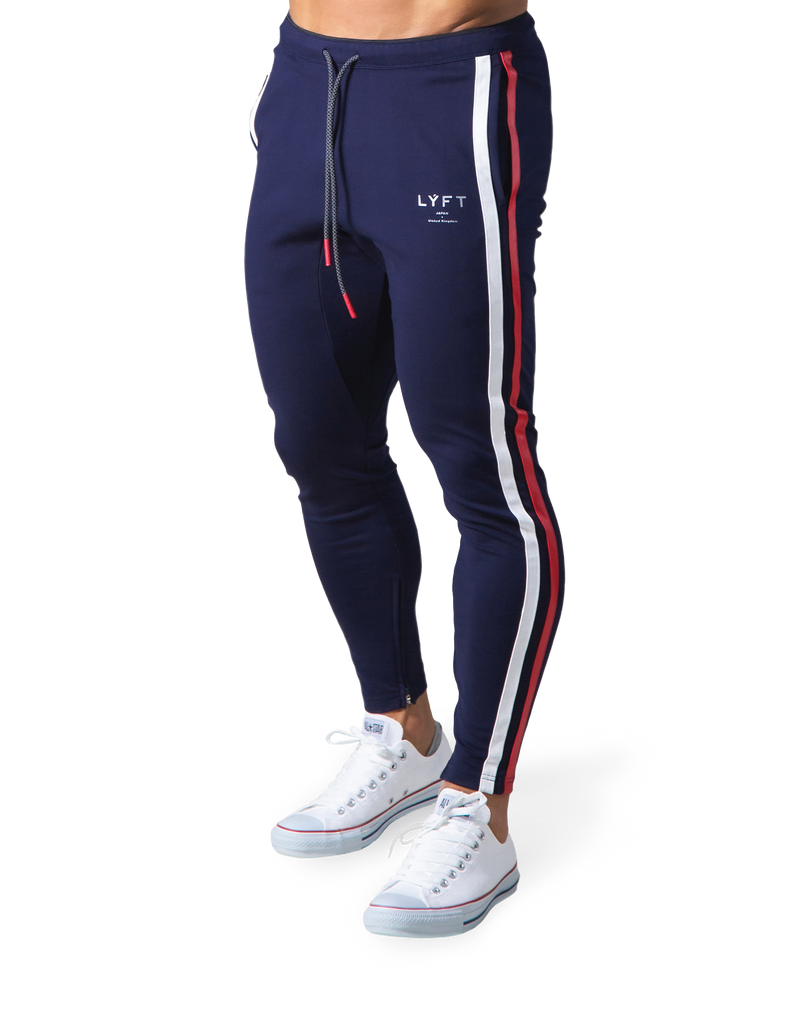 LYFT Stretch 2 Line Pants - Navy – LÝFT LYFT Stretch 2 Line Pants - Navy – LÝFT