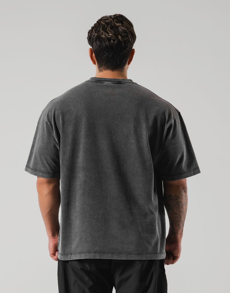 Eagle Graphic Vintage Big T-Shirt - Black – LÝFT