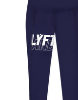 LÝFT × WIND AND SEA Logo Leggings - Navy