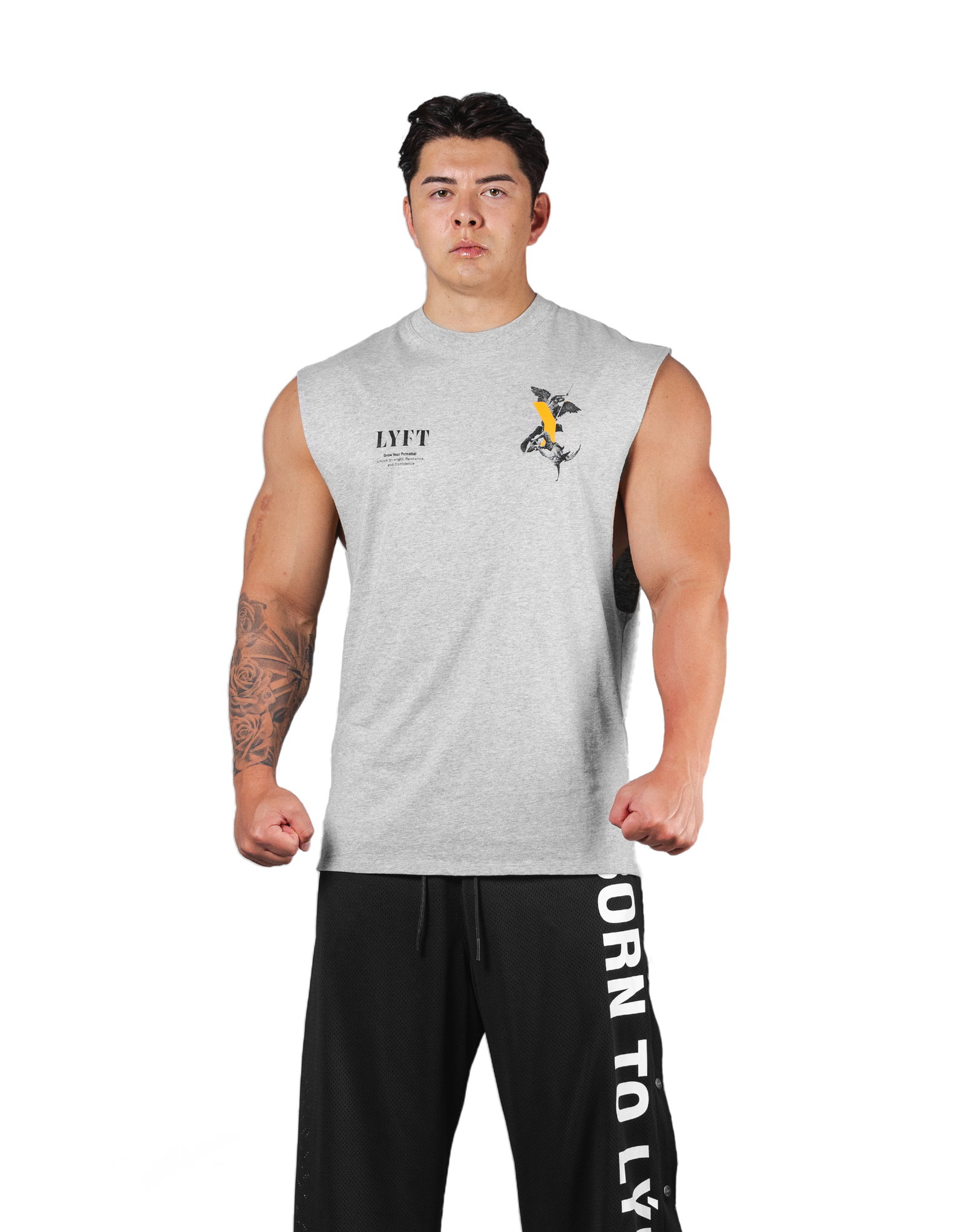 Statue Y Loose Tanktop - Grey – LÝFT