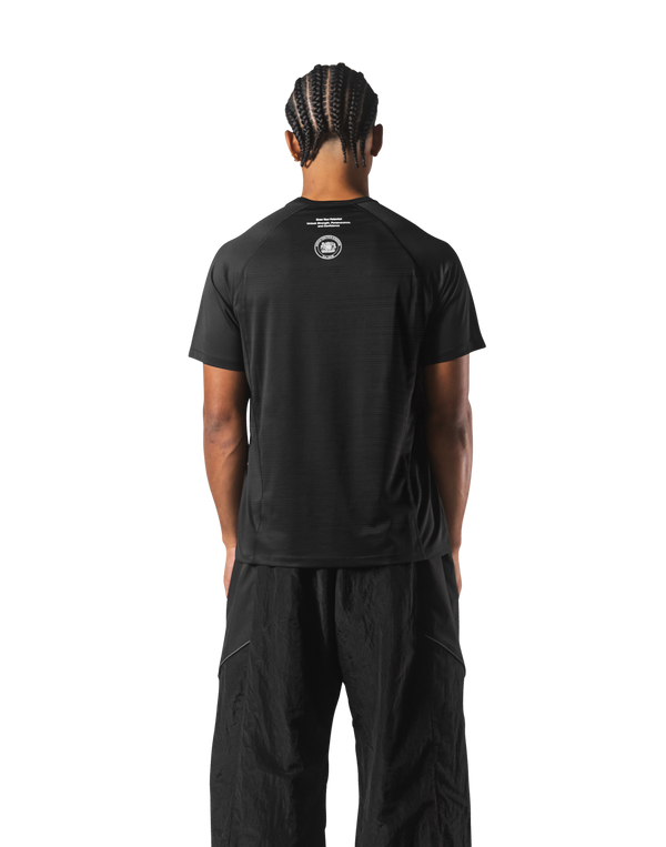 LÝFT Athletic Logo Stretch T-Shirt - Black