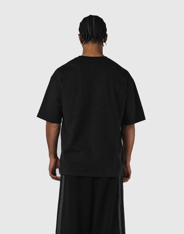 LÝFT Vintage Logo Big T-Shirt - Black