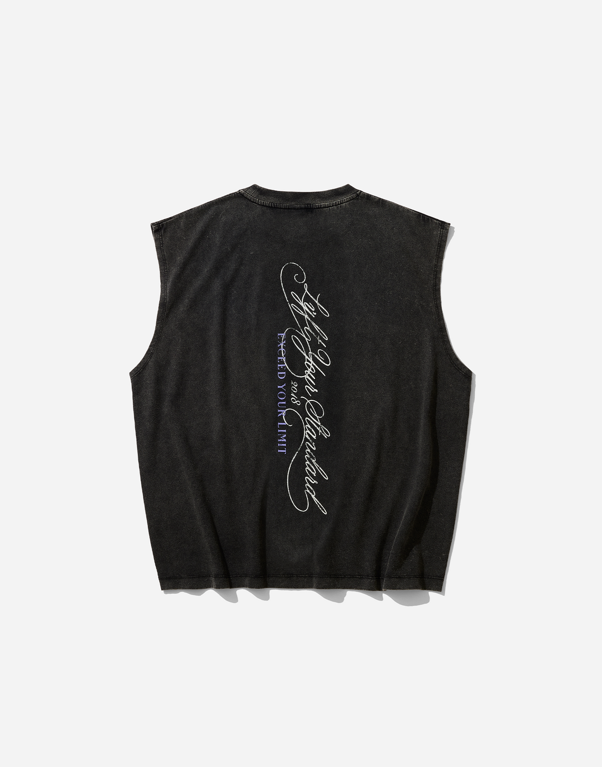 Pegasus Emblem Graphic Vintage Tanktop - Black
