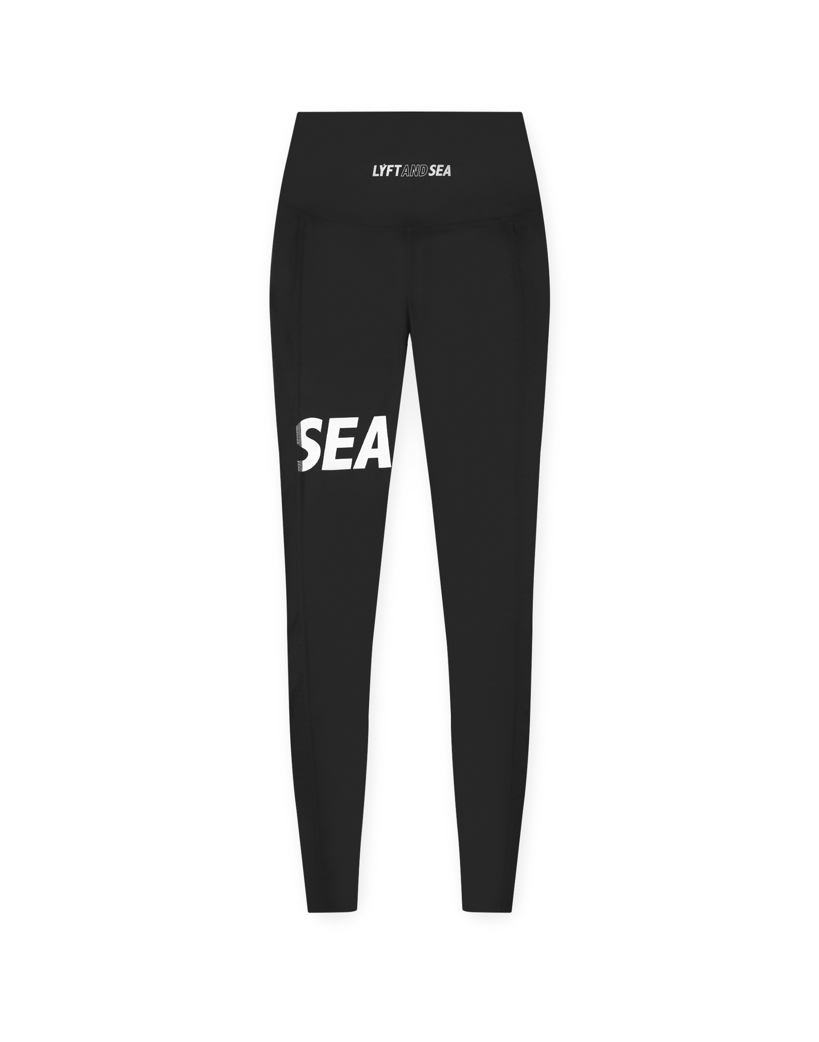 LÝFT × WIND AND SEA Logo Leggings - Black