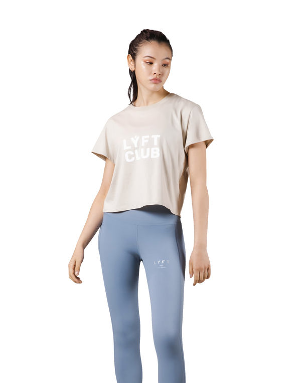 LÝFT Club T-Shirt - Ivory