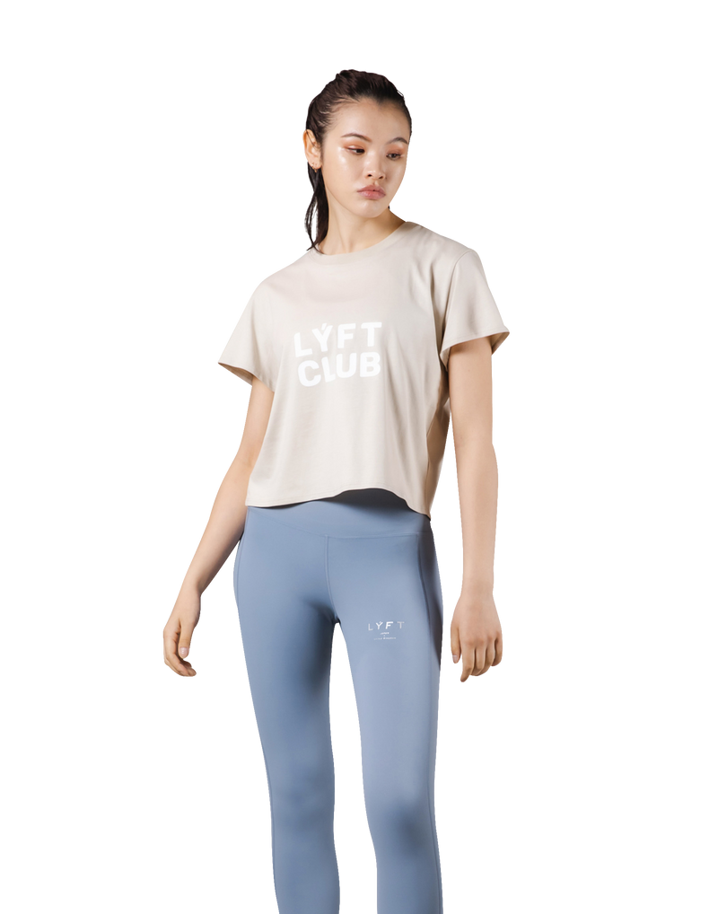 LÝFT Club T-Shirt - Ivory