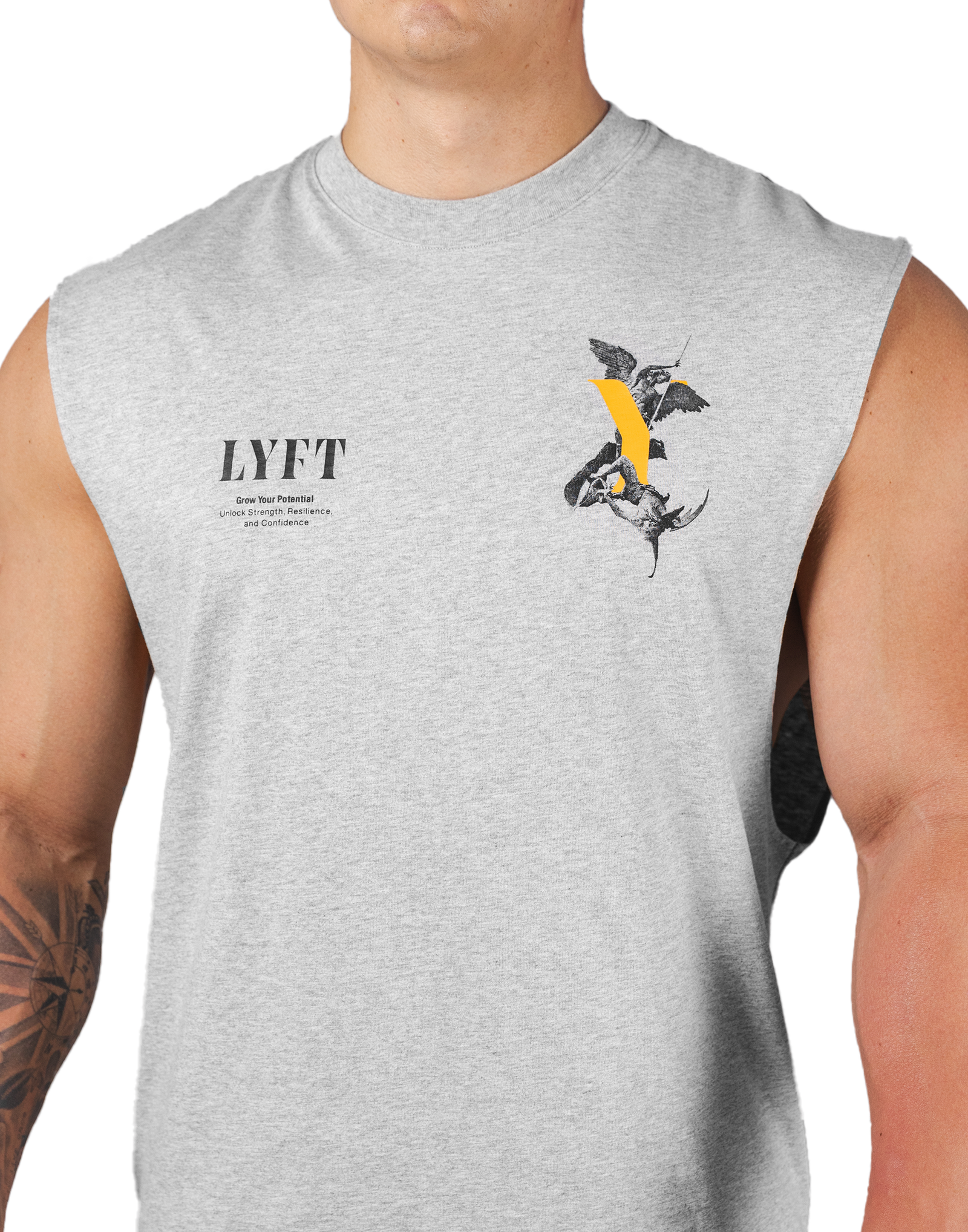 LYFT リフト Statue Y Loose Tanktop Black Statue Y Loose Tanktop - Black – LÝFT