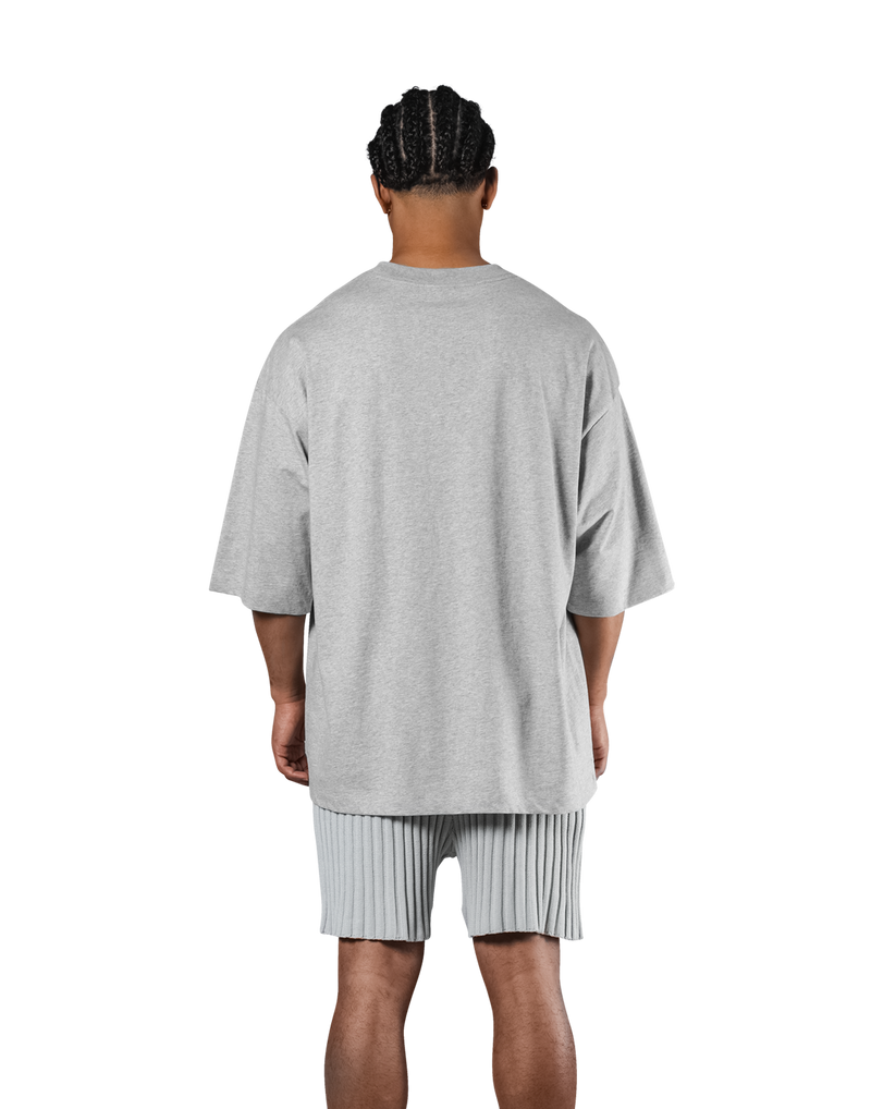 LÝFT Athletic Logo Extra Big T-Shirt - Grey