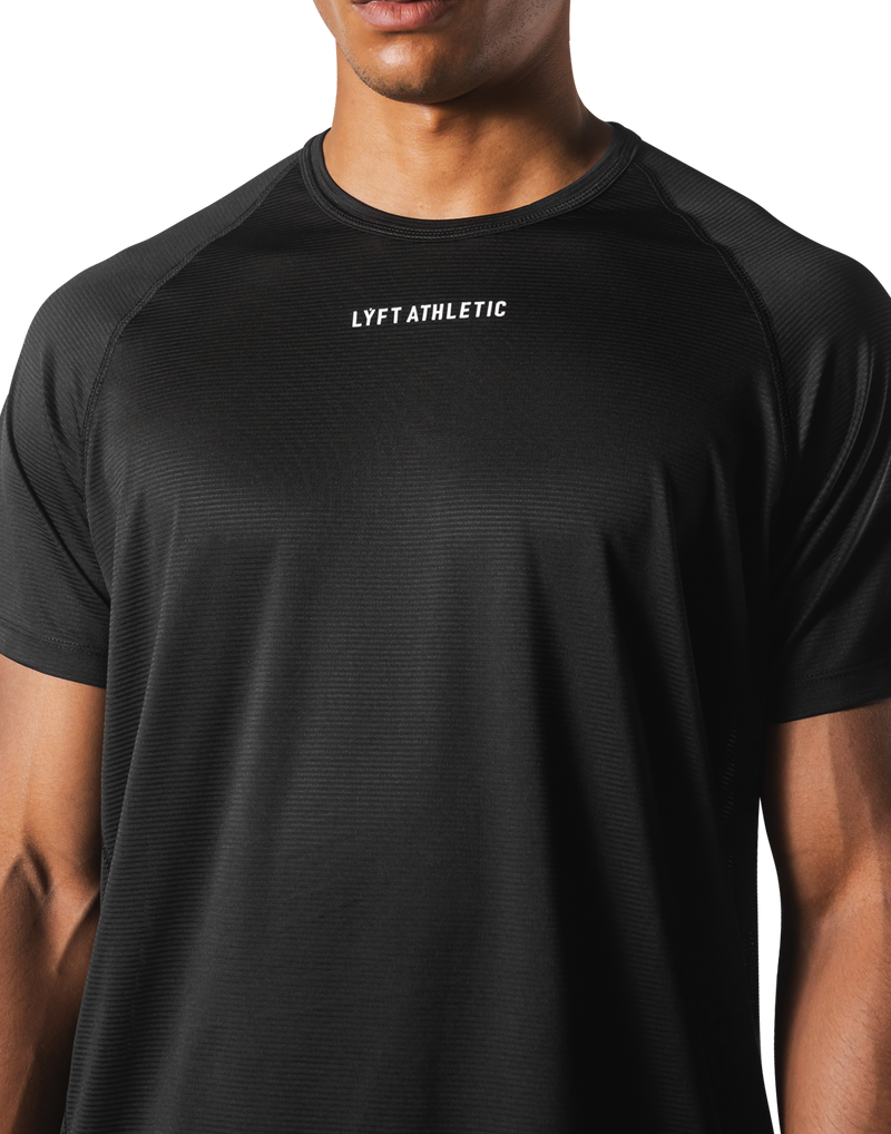 LYFT ATHLETIC ダークグレー Tシャツ Sサイズ LÝFT Athletic Logo Stretch T-Shirt - D.Grey