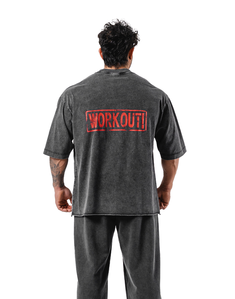 LYFT/リフト レッグデイヴィンテージビックTシャツ ブラック Leg Day Vintage Extra Big T-Shirt - Black – LÝFT