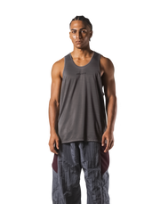 LÝFT Athletic Logo Stretch Tanktop - D.Grey