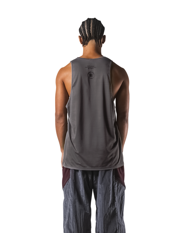 LÝFT Athletic Logo Stretch Tanktop - D.Grey