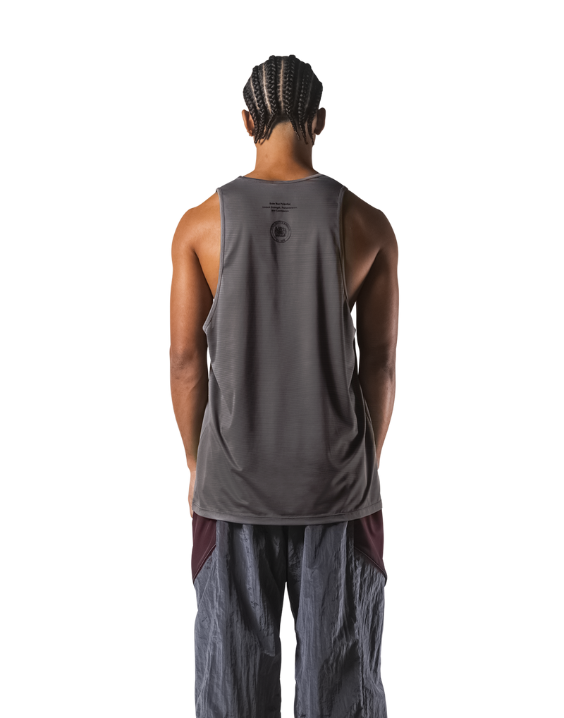 LÝFT Athletic Logo Stretch Tanktop - D.Grey