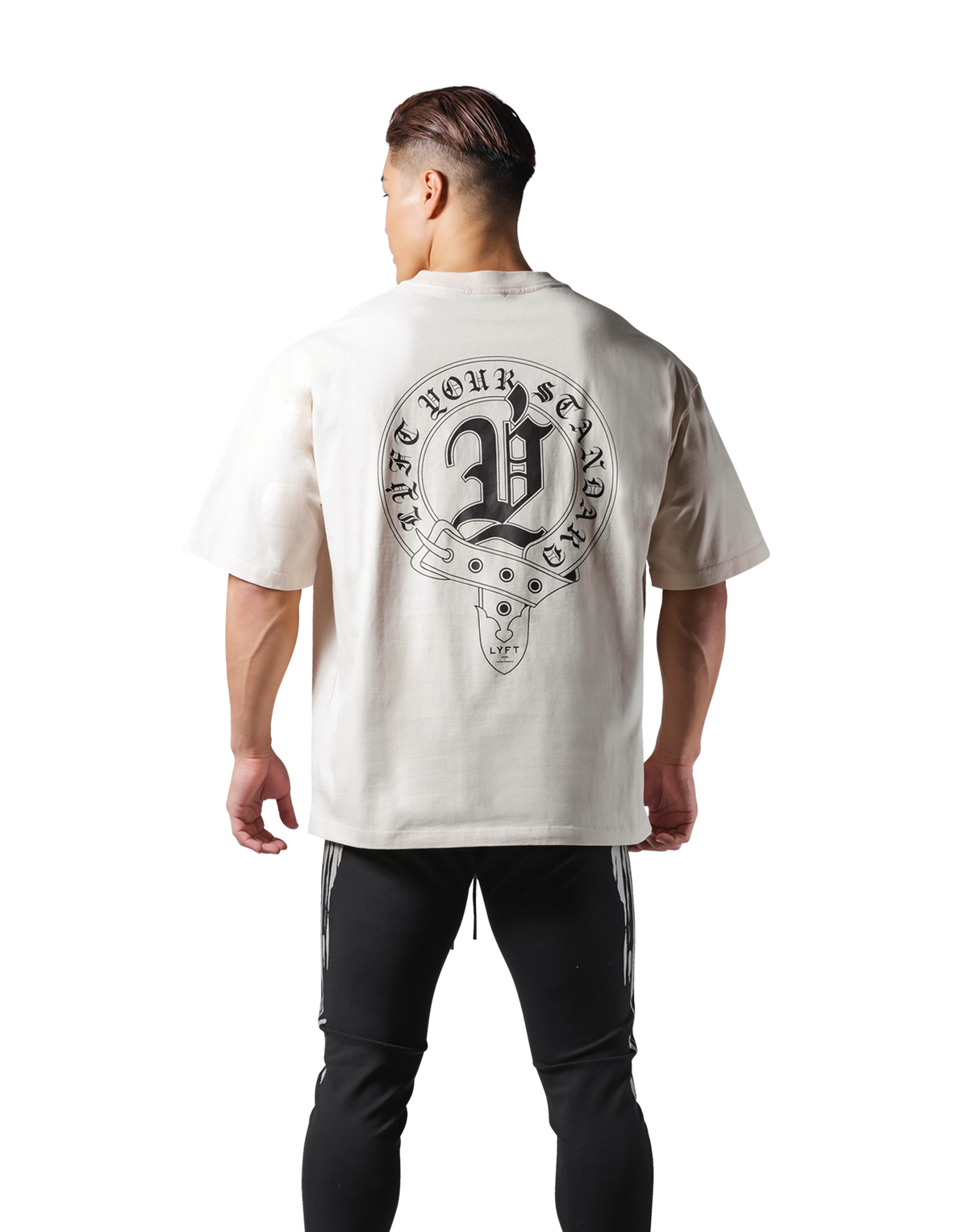 Old English Big T-Shirt - Ivory
