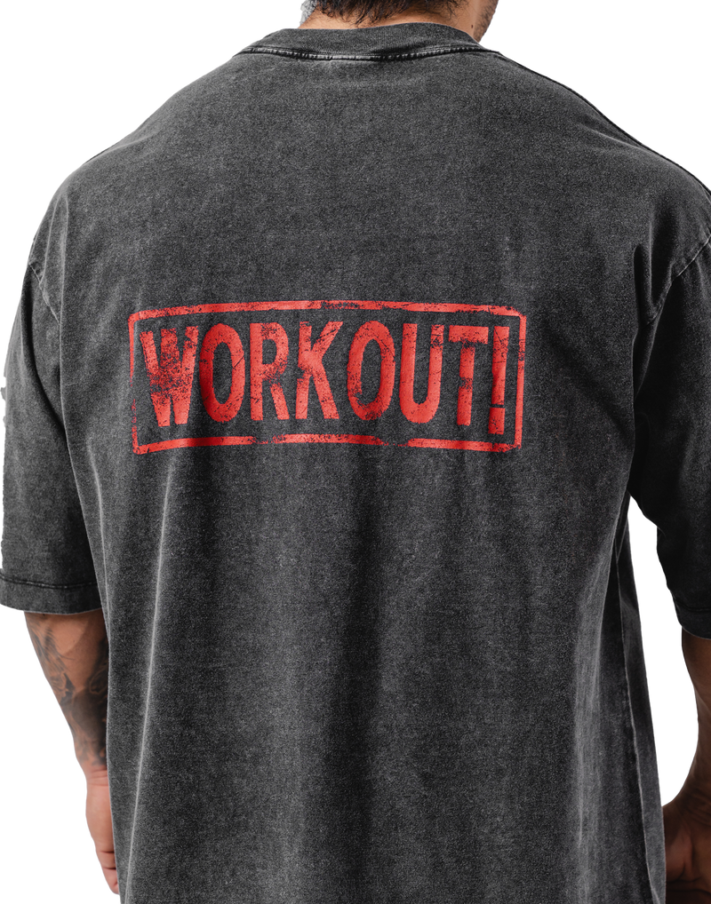 Leg Day Vintage Extra Big T-Shirt - Black – LÝFT
