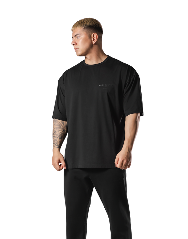 BTL Stretch Big T-Shirt - Black
