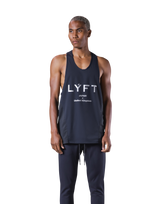 Mesh Pattern Training Tanktop - Navy