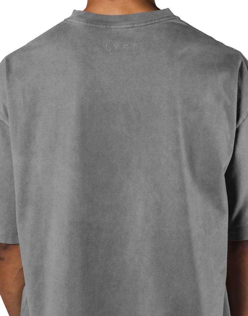 Safari Logo Vintage Big T-Shirt - D.Grey