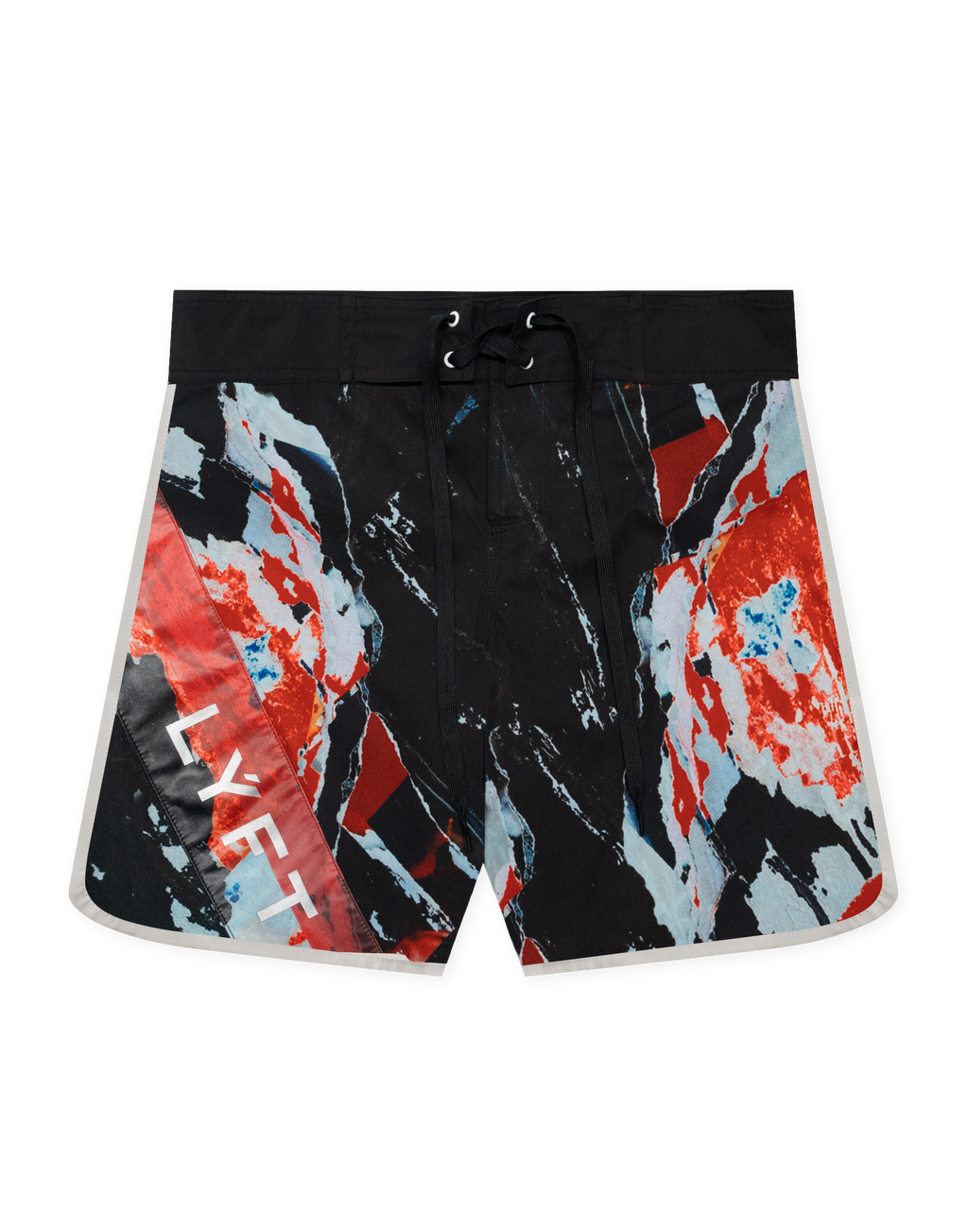 LÝFT Original Graphic Stage Shorts - Ryo Terashima Type - Red LÝFT Original Graphic Stage Shorts - Ryo Terashima Type - Red