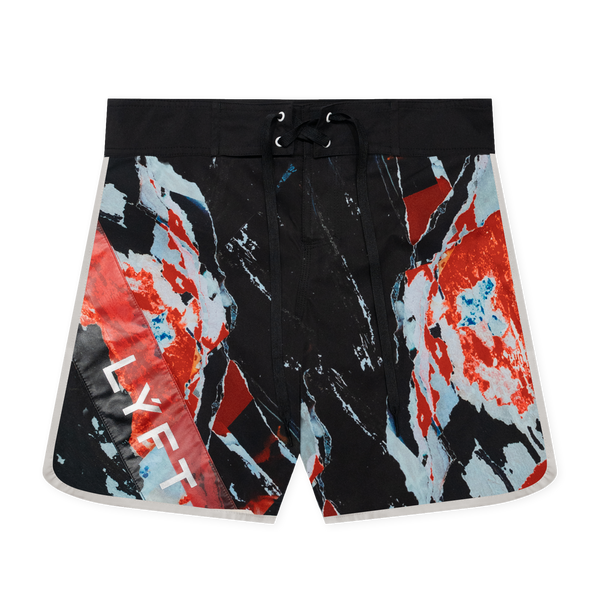 LÝFT Original Graphic Stage Shorts - Ryo Terashima Type - Red LÝFT Original Graphic Stage Shorts - Ryo Terashima Type - Red