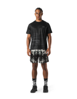 Faded Graphic Slim Fit T-Shirt - Black