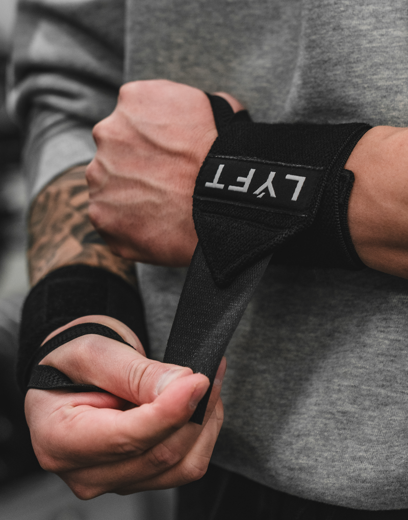 LÝFT Logo Wrist Wrap - Black LÝFT Logo Wrist Wrap - Black