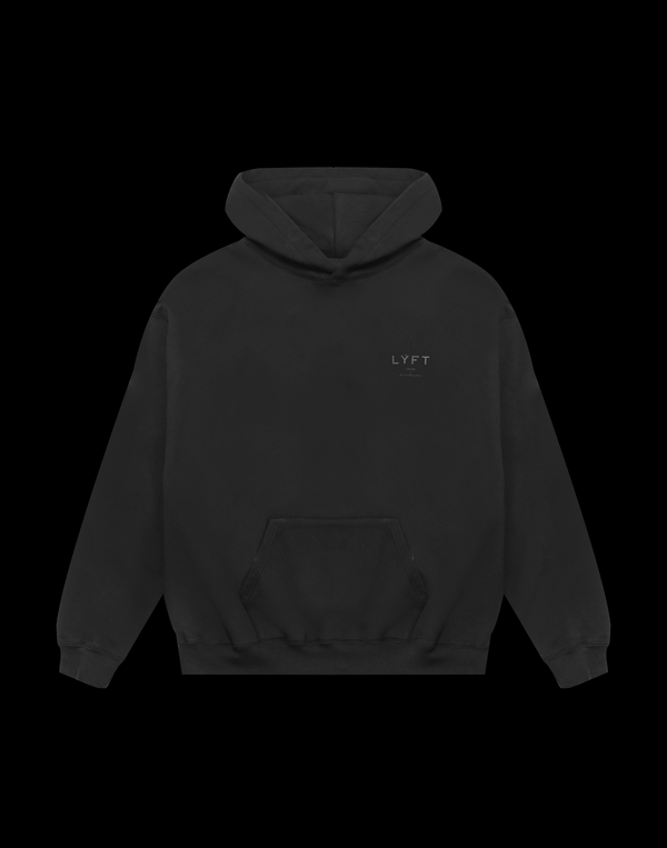 Black Flag Oversize Hoodie - Black