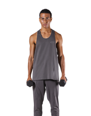 One Point Logo Training Tanktop - D.Grey